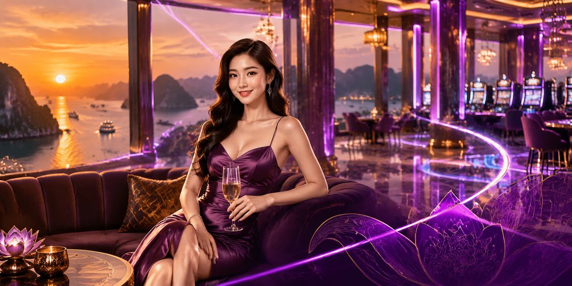 Khung cảnh Vịnh Hạ Long lung linh về đêm cùng không khí giải trí VIP
